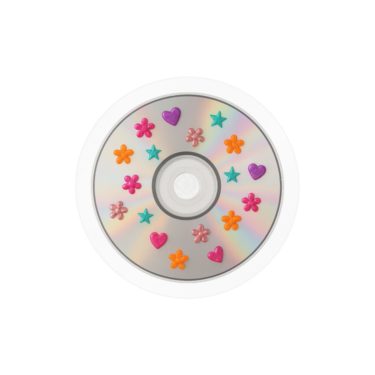 Aesthetic CD Sticker Kiss-Cut Stickers | Zara Larson Addison Rae, Summer aesthetic, Laptop Decal