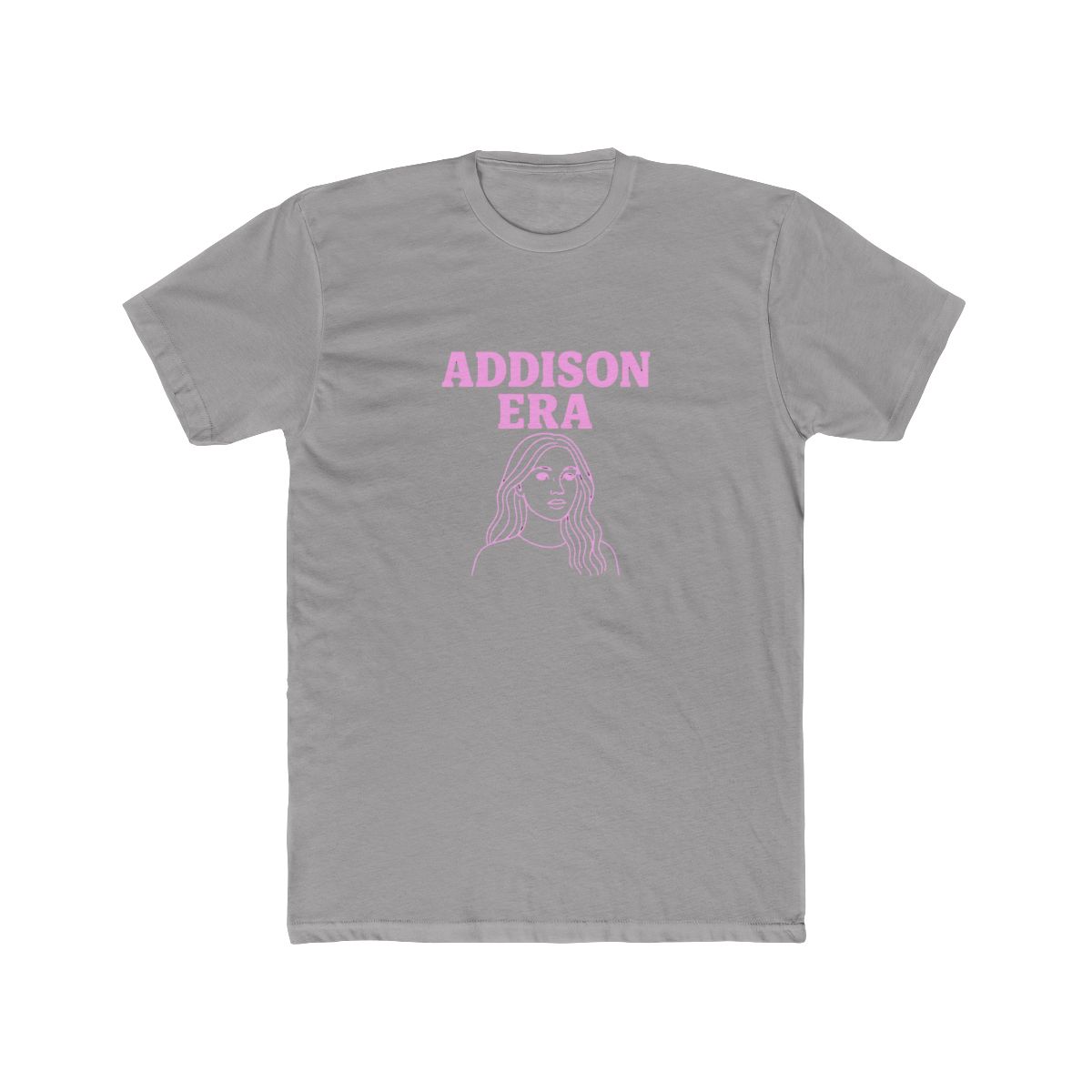 Addison Era Pink Portrait | Addison Rae Tee, TikTok Fan Shirt, Concert Gift - Official T-Shirts merchandise