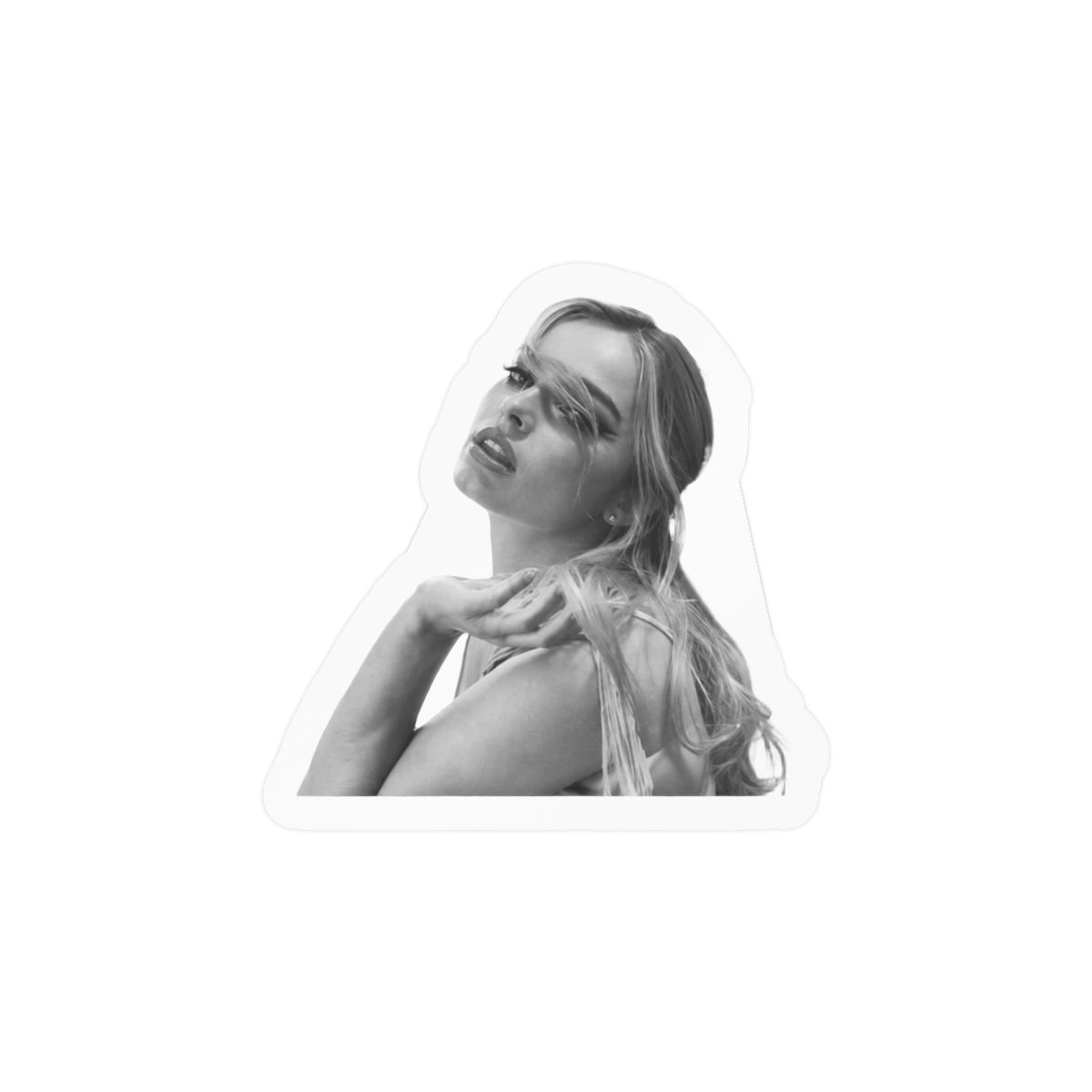 Addison Rae Cute Vinyl Sticker | TikTok Superfan Decal - alternate angle 1, merchandise