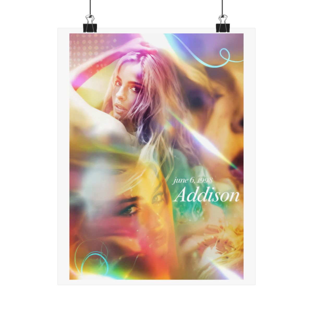 Addison Rae Rolled Poster | - alternate angle 4, merchandise