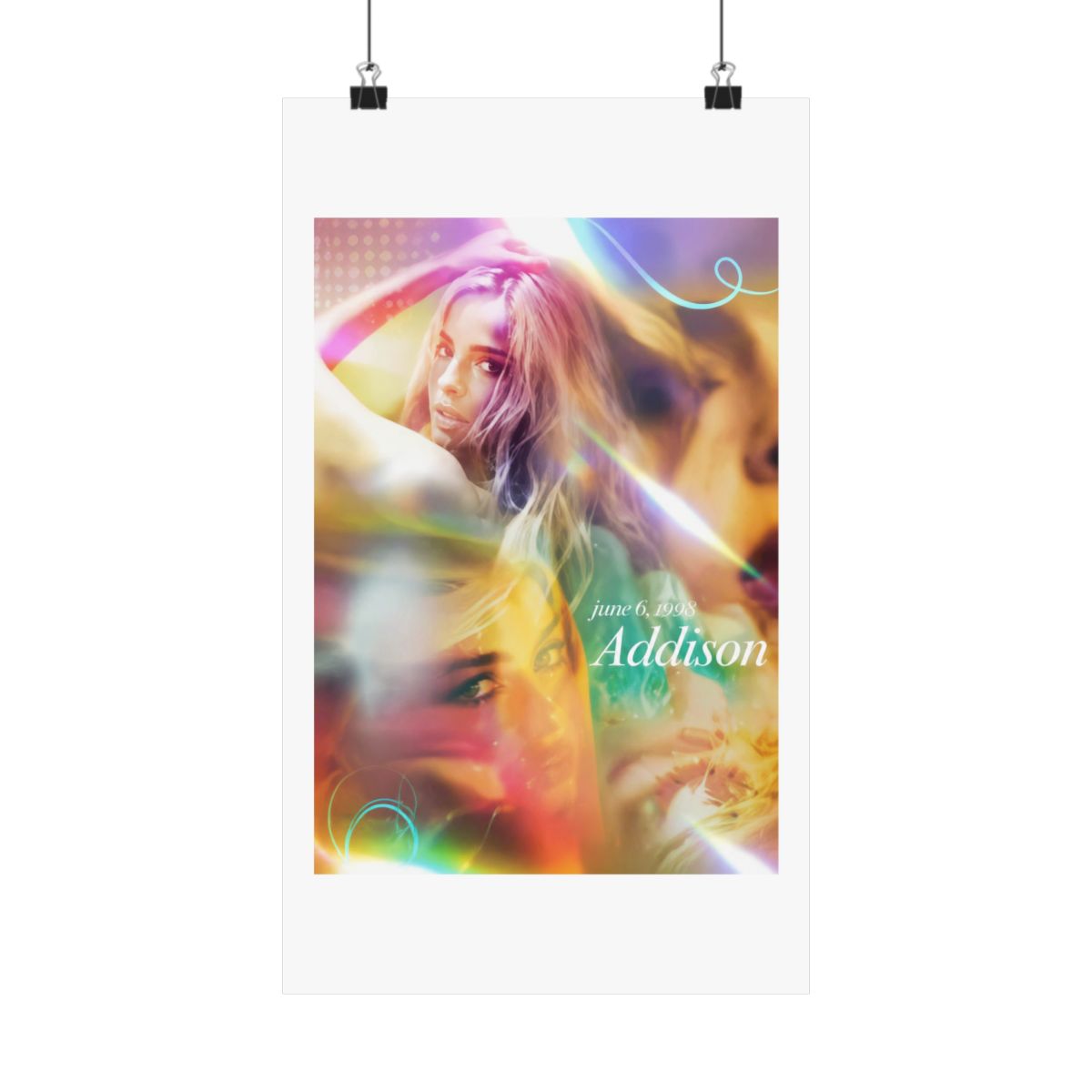 Addison Rae Rolled Poster | - alternate angle 5, merchandise