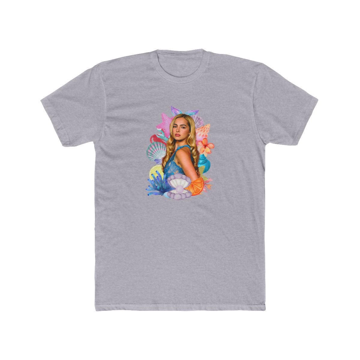 Addison Rae Ocean Goddess Aesthetic T Shirt - alternate angle 4, merchandise