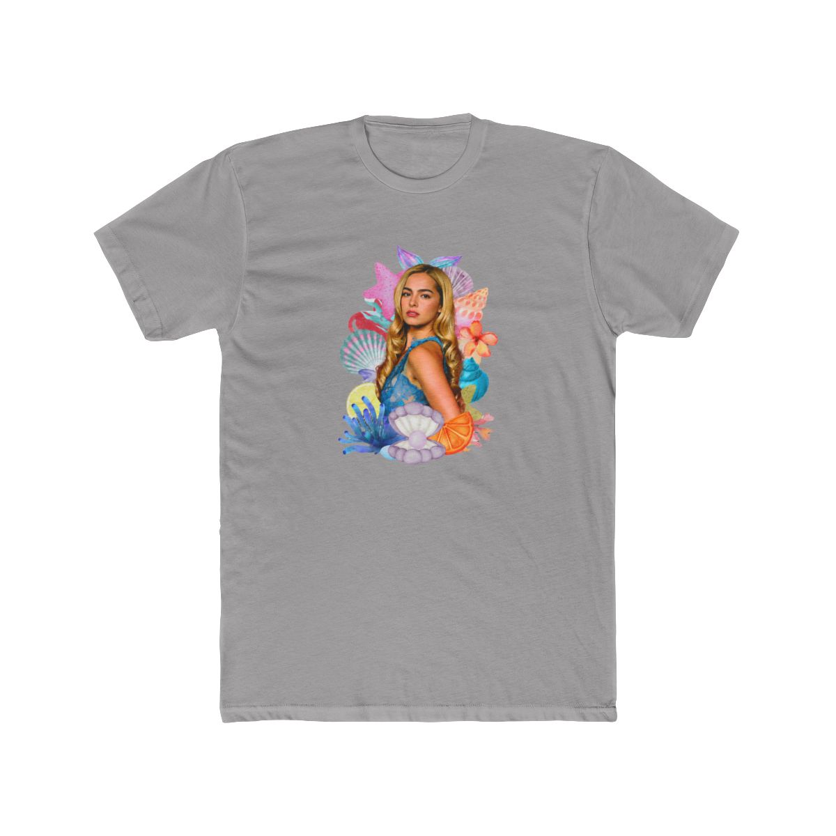 Addison Rae Ocean Goddess Aesthetic T Shirt - alternate angle 3, merchandise