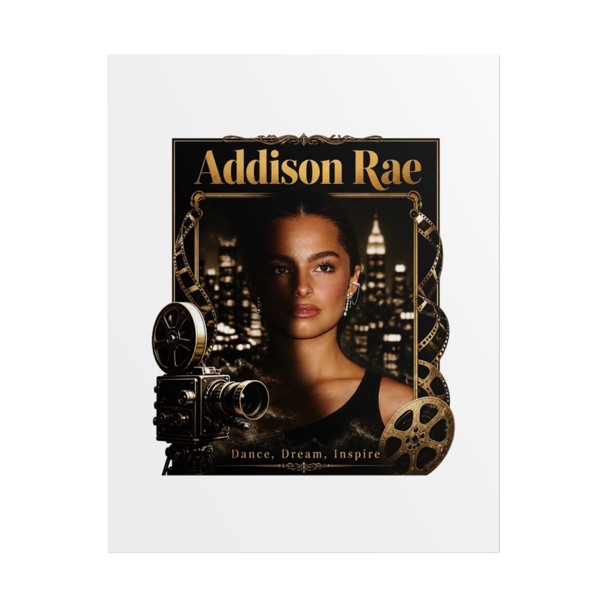 Addison Rae "Addison Rae" Poster - alternate angle 1, merchandise