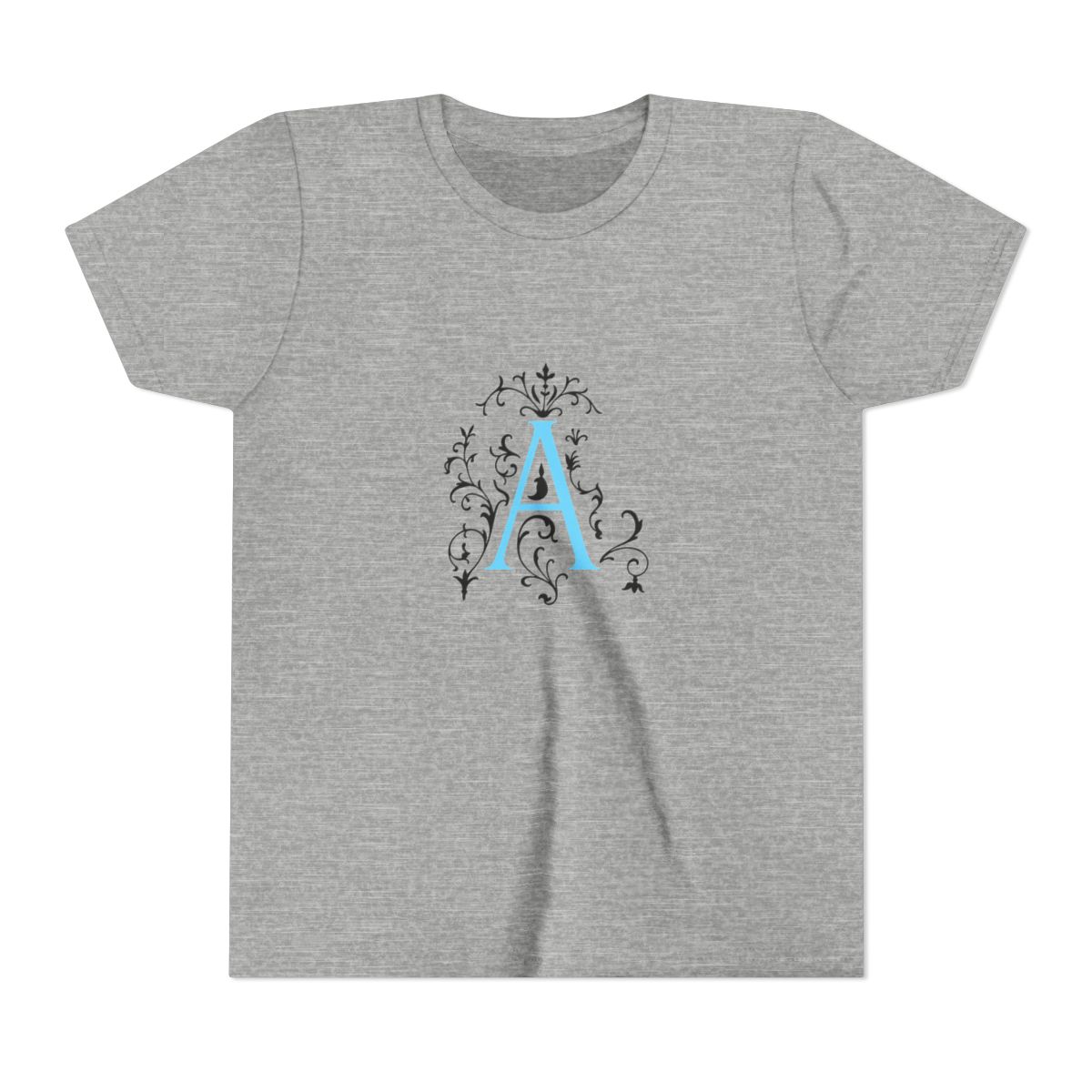 Addison 'A' Logo Kids T Shirt with Front & Back Print