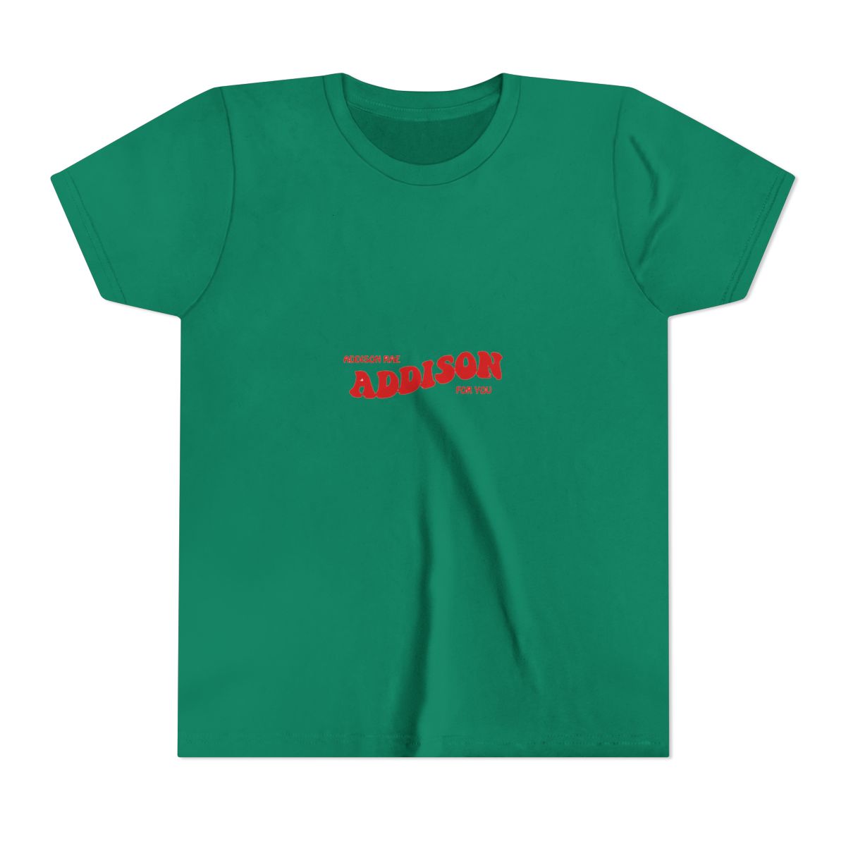 Addison For You Kids T Shirt - alternate angle 3, merchandise