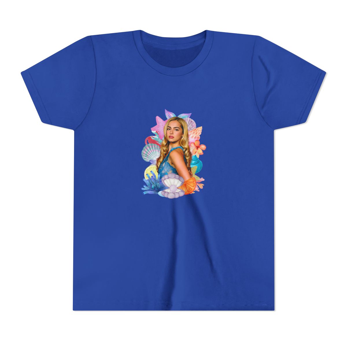 Addison Rae Ocean Goddess Aesthetic Kids T Shirt - alternate angle 4, merchandise
