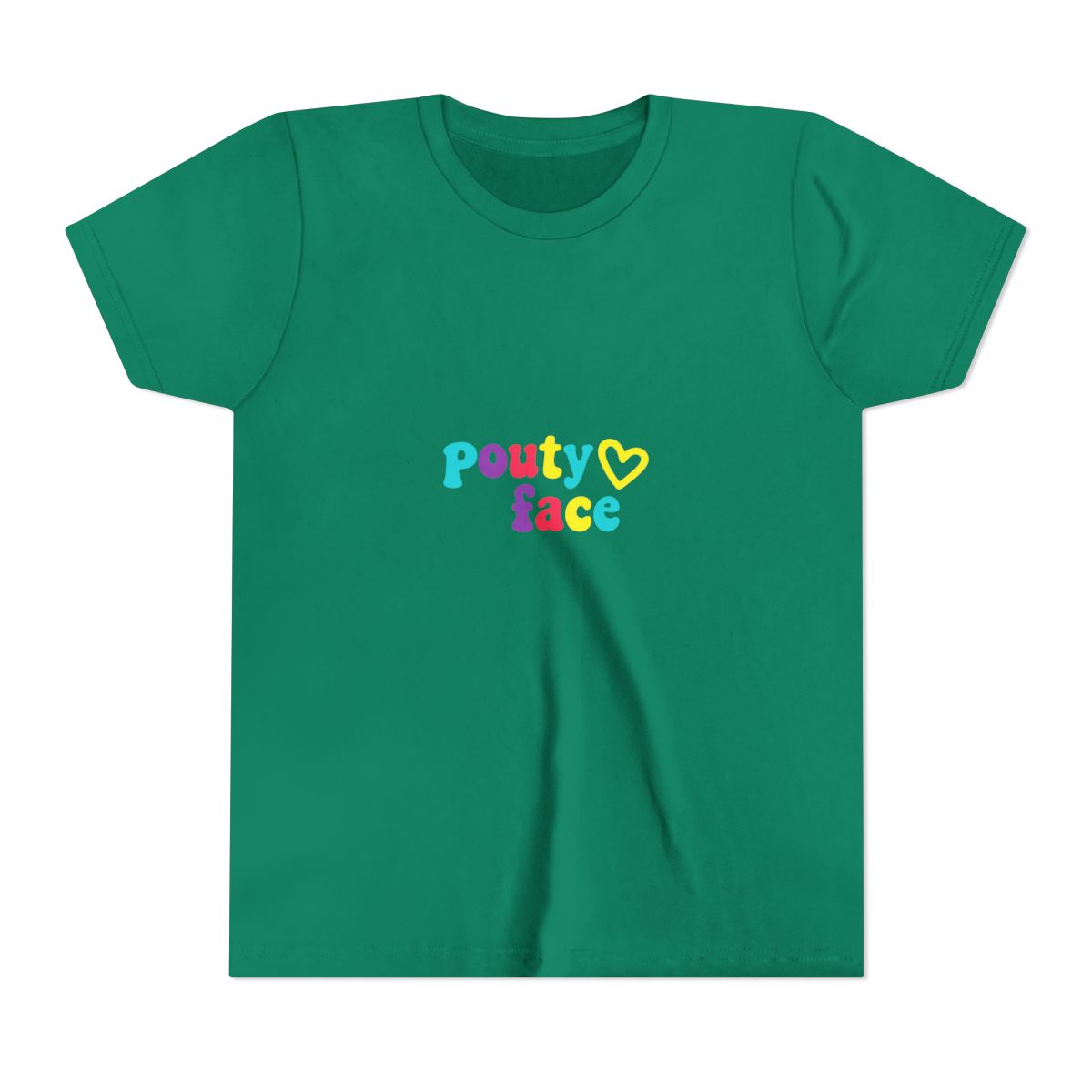 Addison rae pouty face Kids T-Shirt - alternate angle 5, merchandise