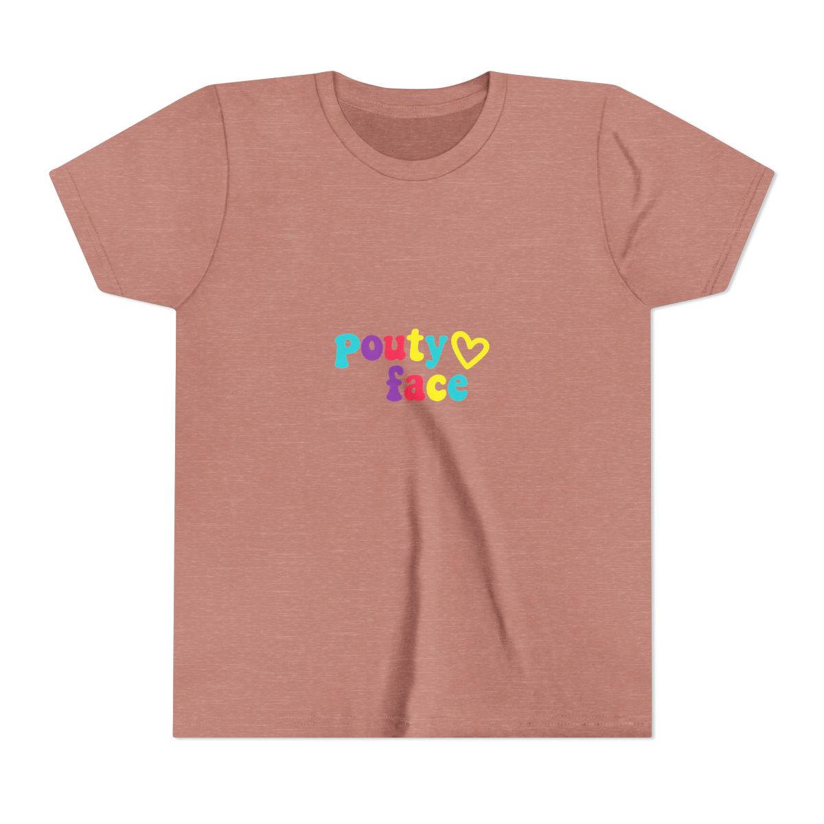 Addison rae pouty face Kids T-Shirt - alternate angle 3, merchandise