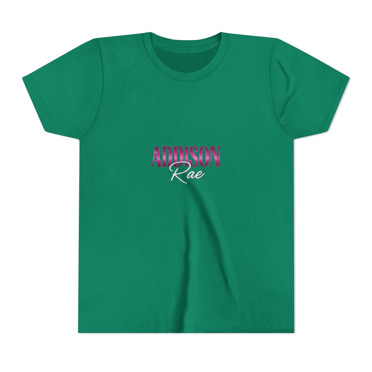 Addison Rae Vintage Retro Kids T Shirt - alternate angle 4, merchandise