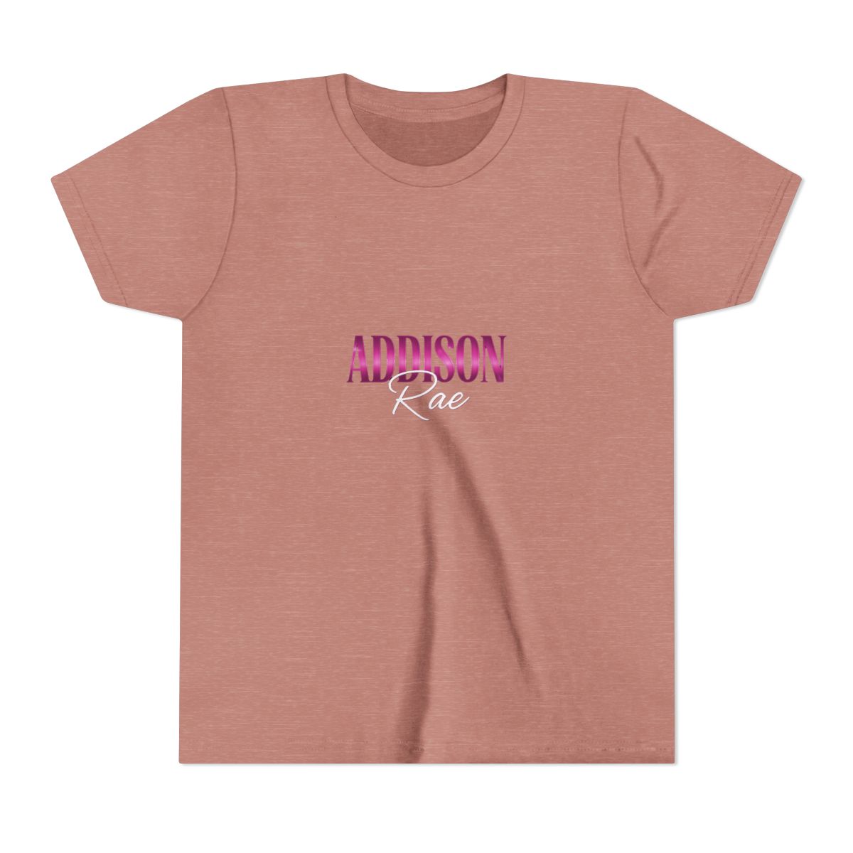 Addison Rae Vintage Retro Kids T Shirt - alternate angle 2, merchandise