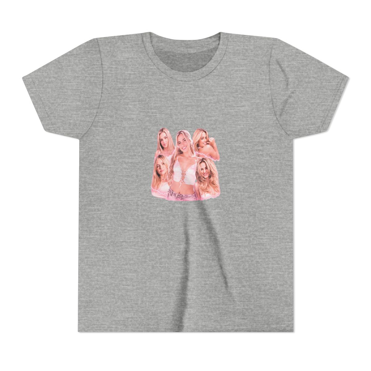 Addison Rae Kids Tee - alternate angle 3, merchandise