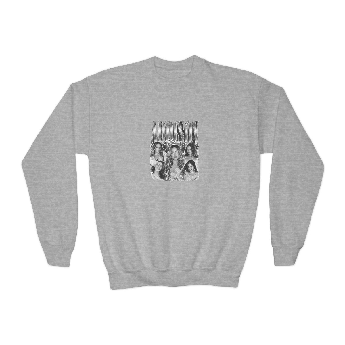 Addison Rae Crewneck 4 - alternate angle 3, merchandise